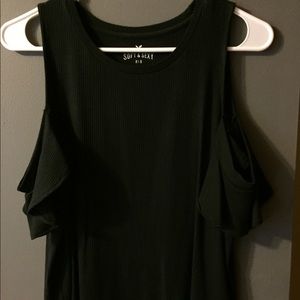 American eagle soft & sexy off the shoulder shirt